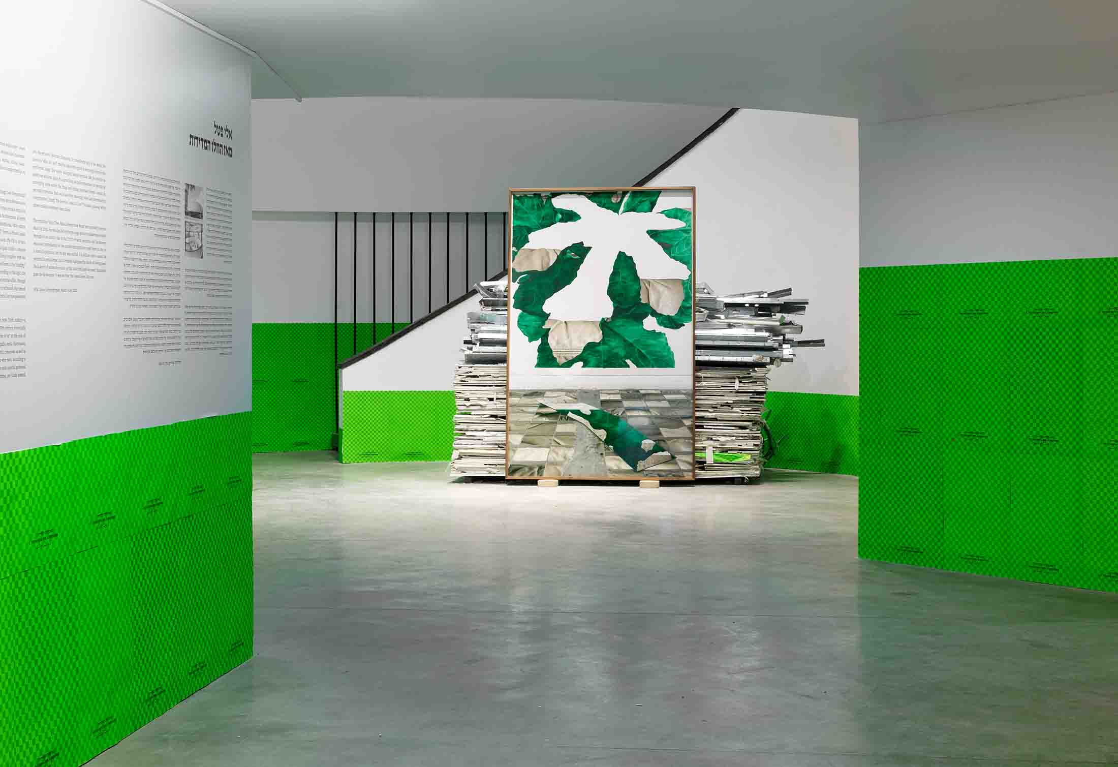 מתוך התערוכה: מאז החלו המדידות, אלי פטל, 2020, צילום: אלעד שריג