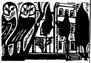 ירושלים, חיתוך עץ, מתי גירנברג