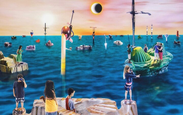 פריים מתןך עבודת ווידאו. אורי קצנשטיין, מכונת התקווה, 2007-2006, וידיאו, באדיבות משפחת קצנשטיין