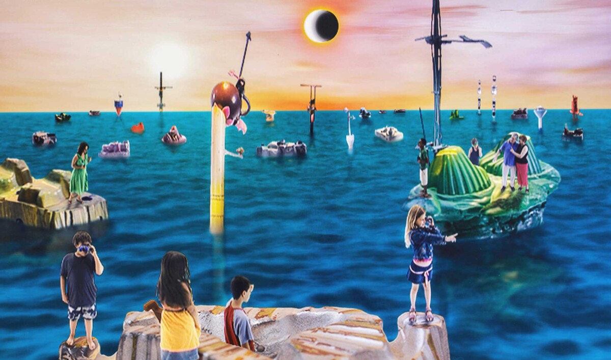 פריים מתןך עבודת ווידאו. אורי קצנשטיין, מכונת התקווה, 2007-2006, וידיאו, באדיבות משפחת קצנשטיין